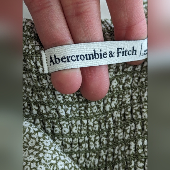 Abercrombie cutout wide leg jumpsuit - Picture 9 of 14